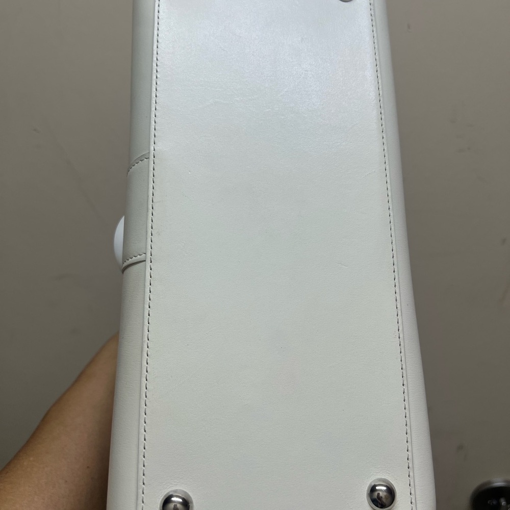 Delvaux Chic Cream Satchel Bag, so Precious! - Picture 7 of 11